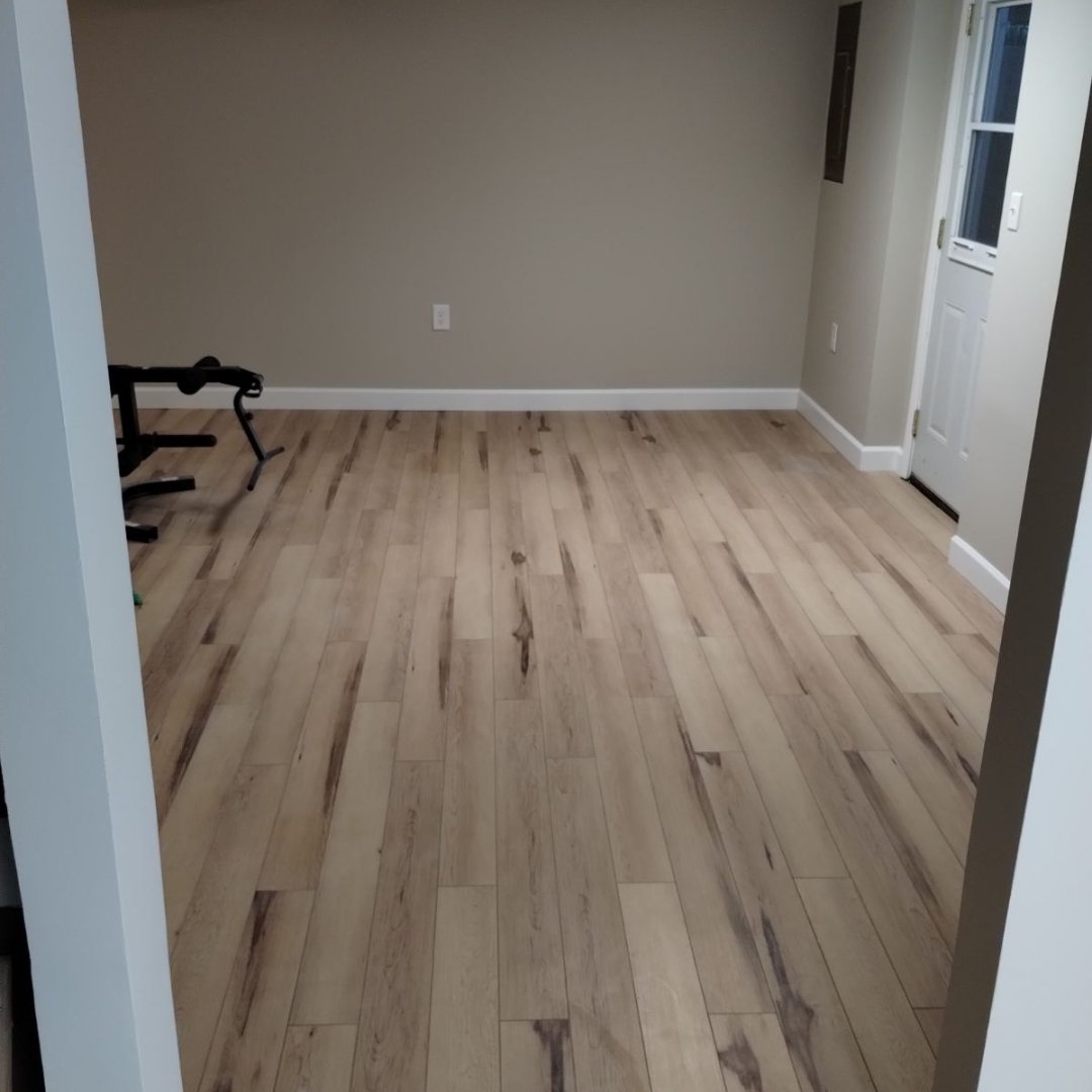 Completed flooring installation style example from Silva's portfolio — available as a service option in Bourbonnais