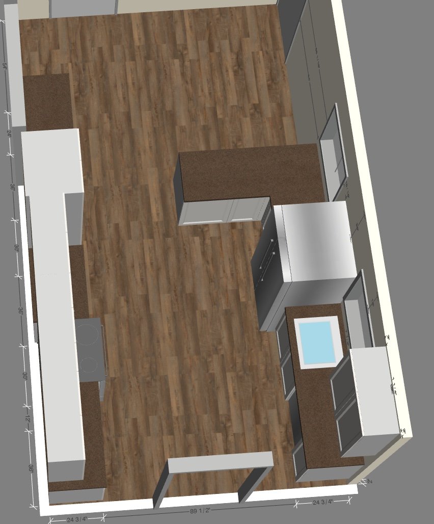 In-house kitchen design Bourbonnais Bradley Manteno Kankakee cabinet selection visualization IL